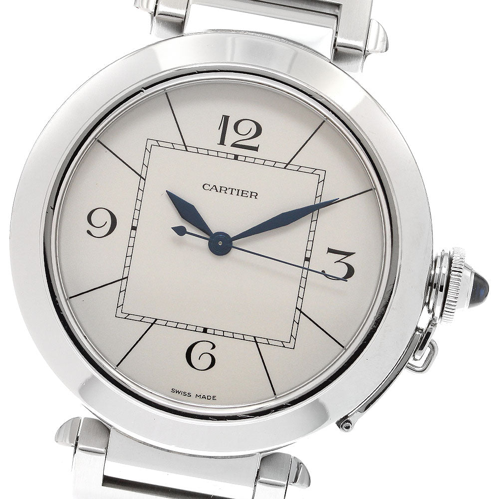 CARTIER Pasha42MM W31072M7 beige Dial Automatic Men's Watch_904866