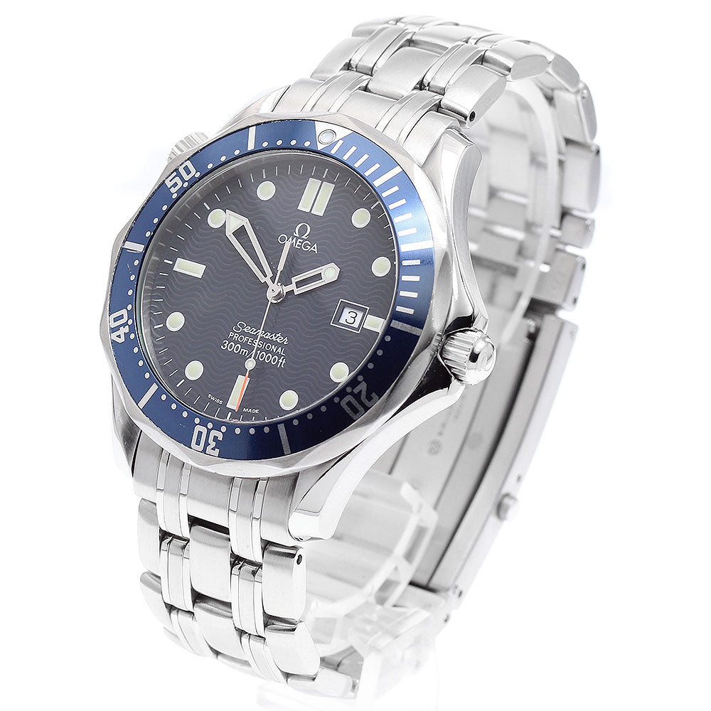 OMEGA Seamaster 300 2541.80 Date Navy Dial Quartz Men's Watch_904905