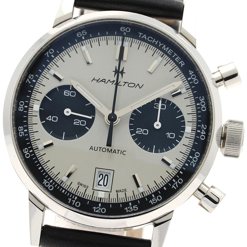 HAMILTON Intramatic H384160 Date Chronograph Automatic Men's Watch_904916