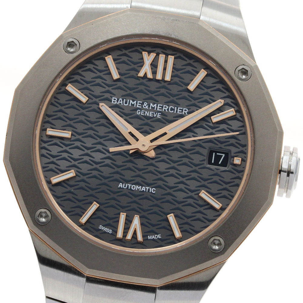 Baume & Mercier Riviera M0A10661 Date gray Dial Automatic Men's Watch_904917