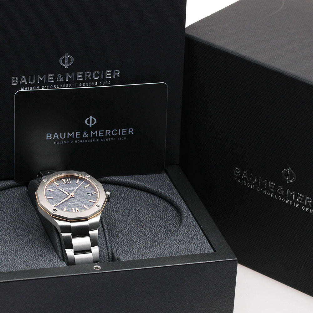 Baume & Mercier Riviera M0A10661 Date gray Dial Automatic Men's Watch_904917
