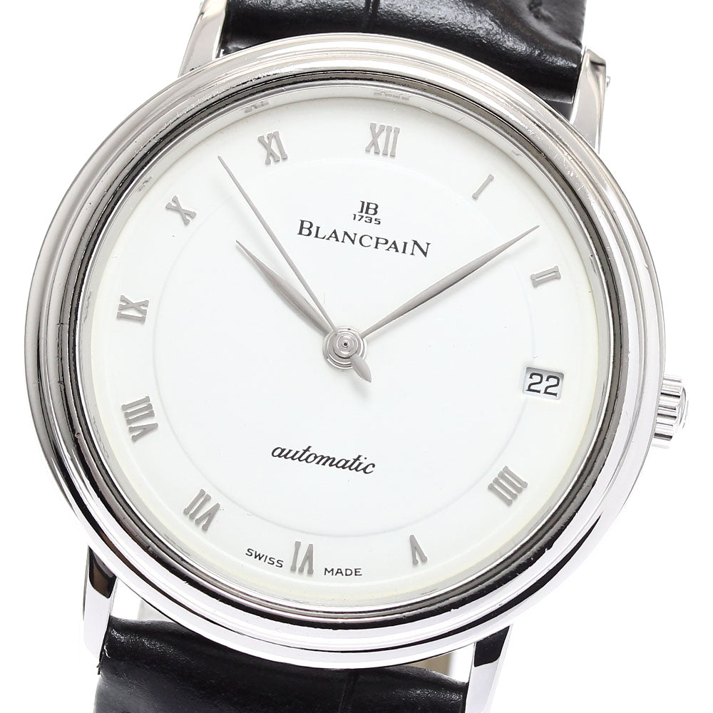 Blancpain Villeret Extra Slim 1195-1127 Date white Dial Automatic Men's Watch_904919