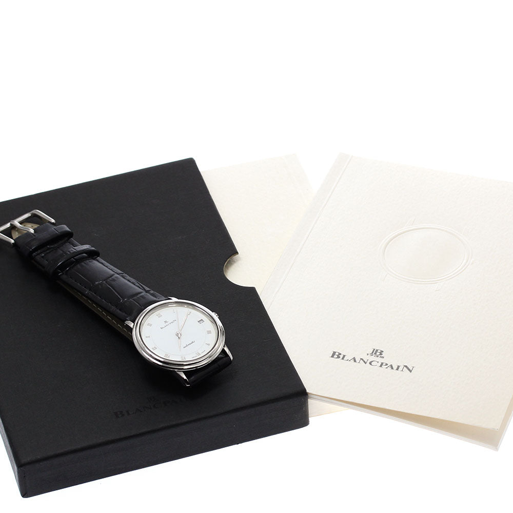 Blancpain Villeret Extra Slim 1195-1127 Date white Dial Automatic Men's Watch_904919