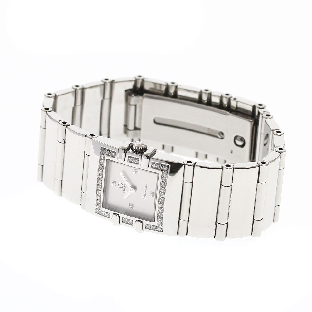 OMEGA Constellation Carre Quadra 1528.36 Diamond bezel Quartz Ladies_904926