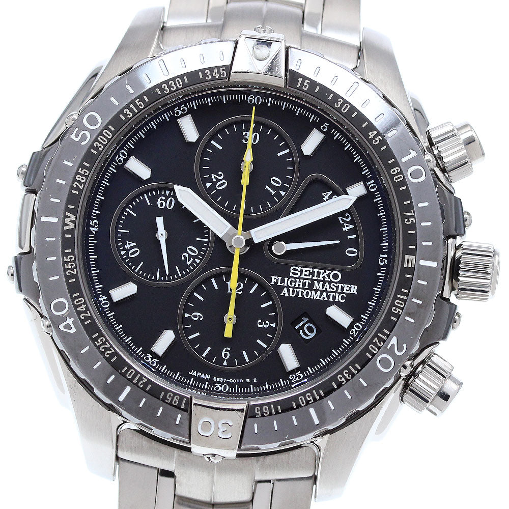 SEIKO Prospex 6S37-0010/SBDS001 Flight Master Automatic Men's Watch_904933