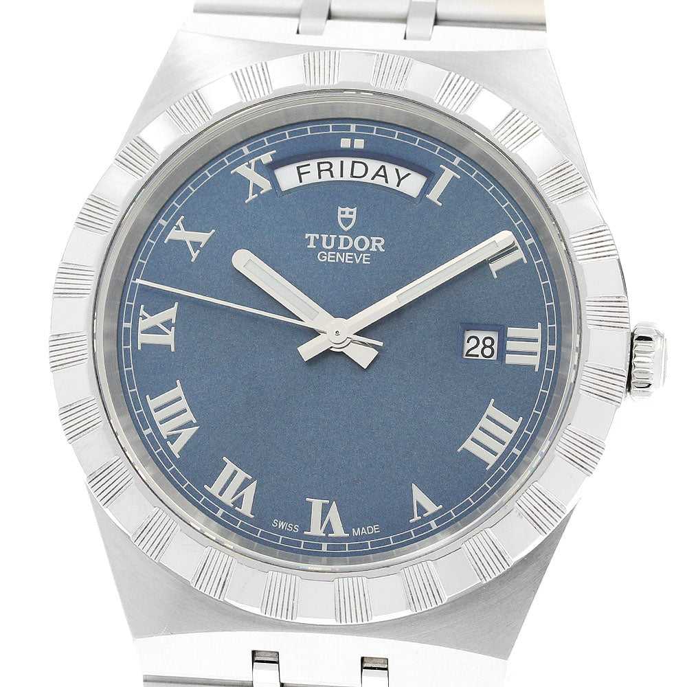 TUDOR Royal 28600 Day date Navy Dial Automatic Men's Watch_904940