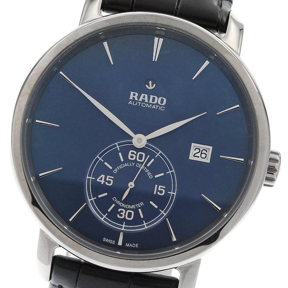 RADO Diamond master R14053206 petite second blue Dial Automatic Men's Watch_905024
