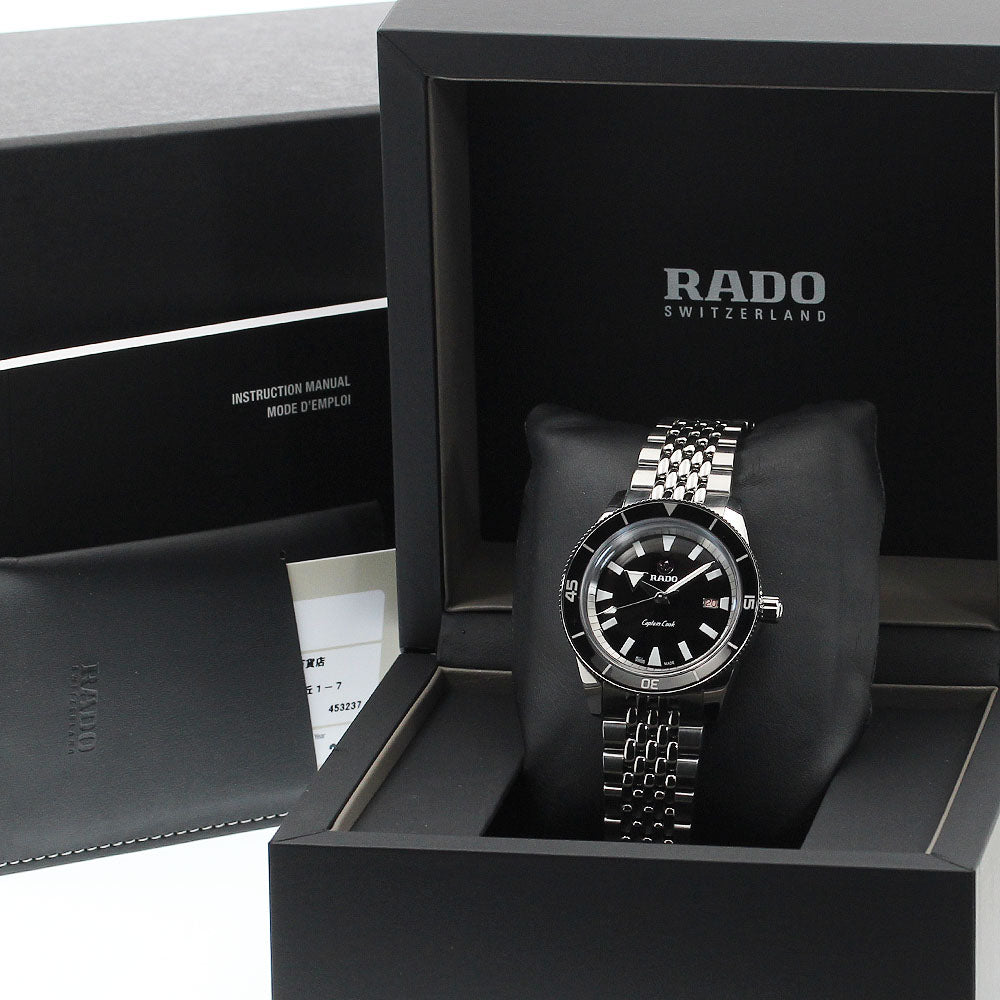 RADO Captain Cook Automatic R32505158 black Dial Automatic Men's Watch_905025