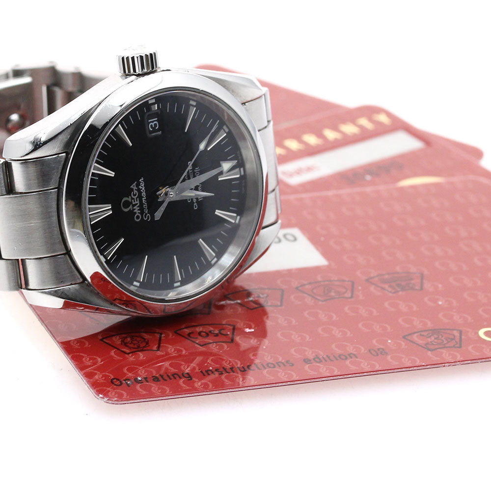 OMEGA Seamaster Aqua Terra 2504.50 Date Chronometer Automatic Boy's Watch_905036
