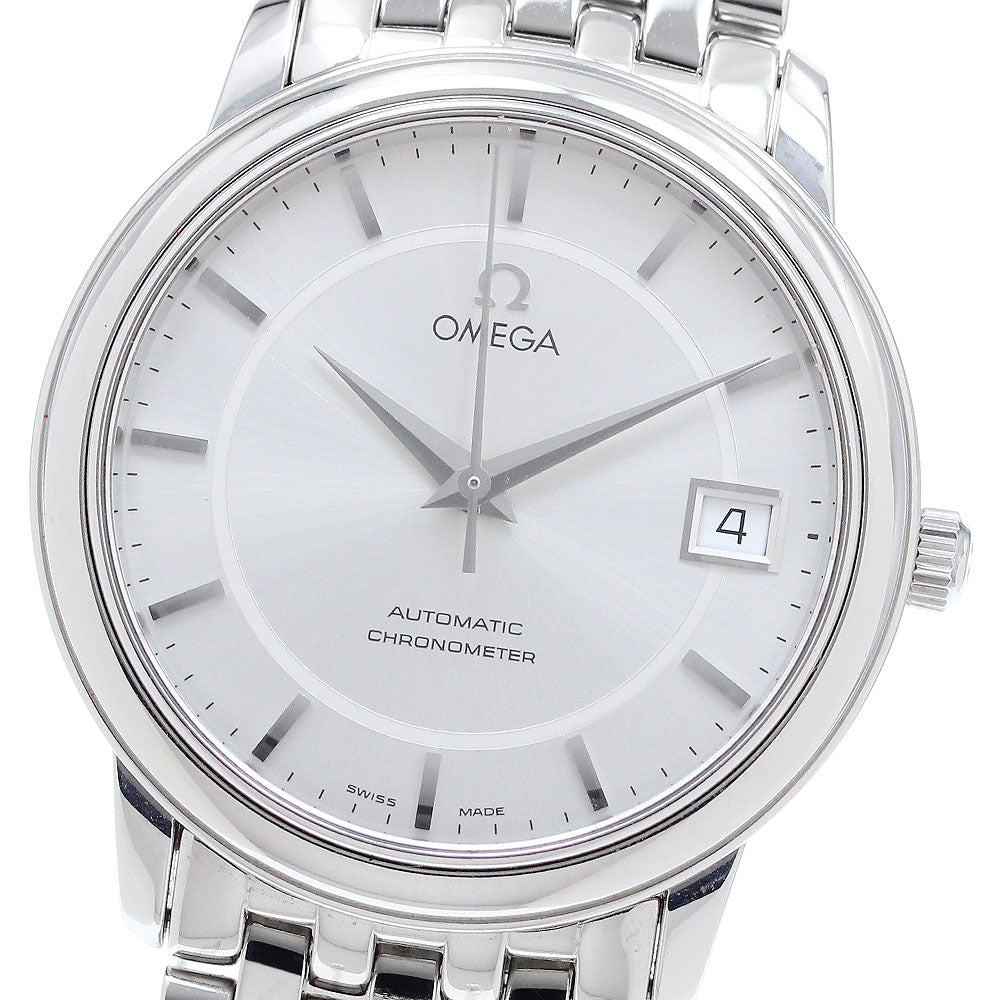 OMEGA De Ville Prestige 4500.31 Date Silver Dial Automatic Men's Watch_905040