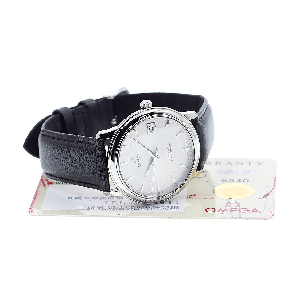 OMEGA De Ville Prestige 4800.31.01 Date Silver Dial Automatic Men's Watch_905061