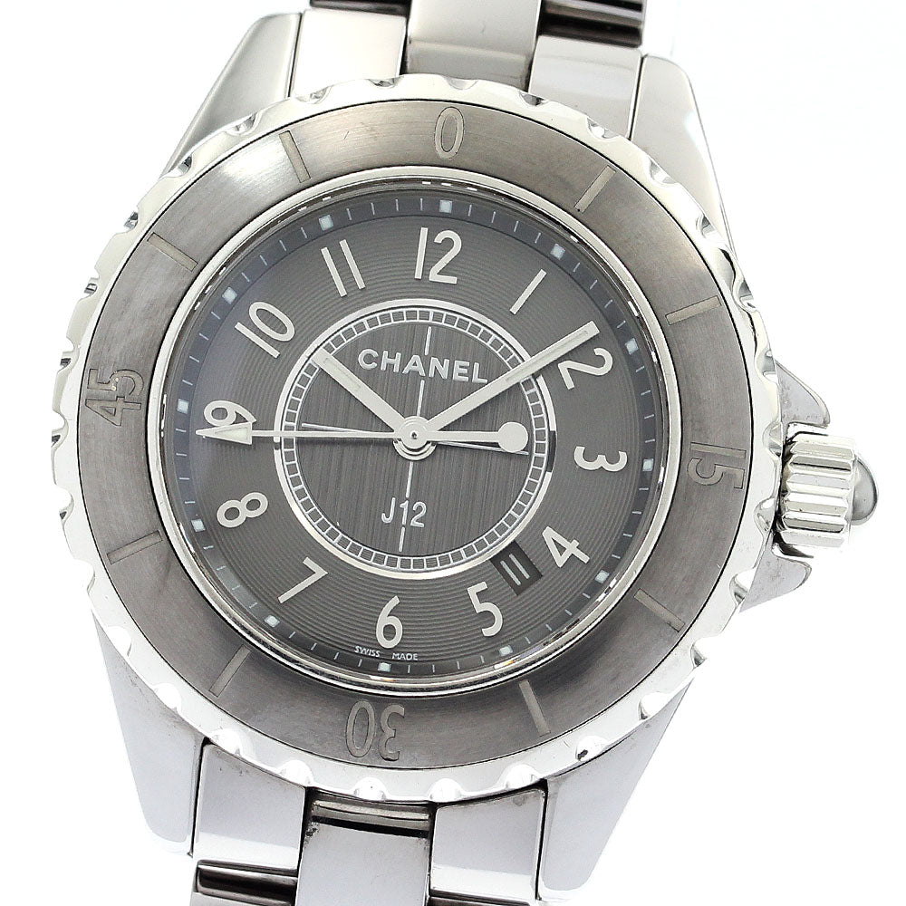 CHANEL J12 Chromatic H2978 Date gray Dial Quartz Ladies Watch_905071
