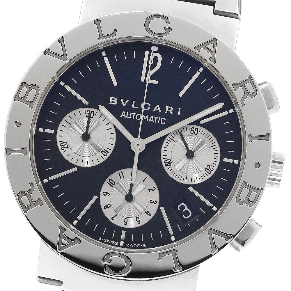 BVLGARI BVLGARIBVLGARI BB38SSCH Date Chronograph Automatic Men's Watch_905079