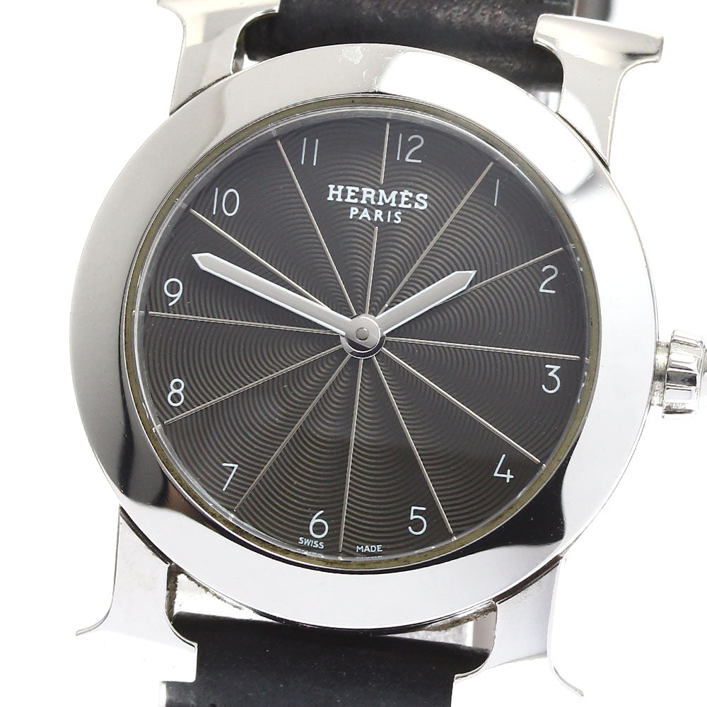 HERMES H watch Rondo HR1.210 black Dial Quartz Ladies Watch_905097