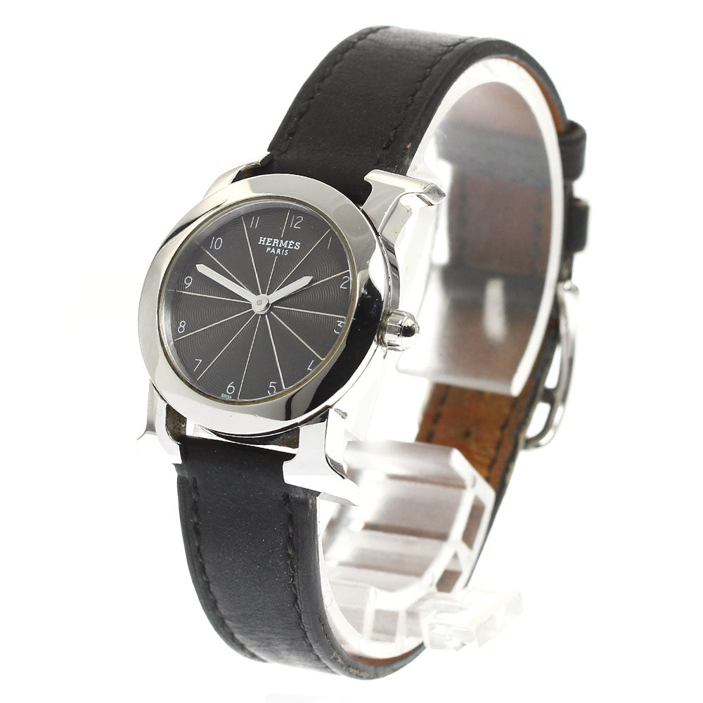 HERMES H watch Rondo HR1.210 black Dial Quartz Ladies Watch_905097