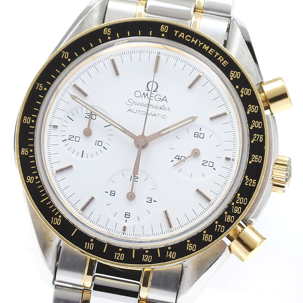 OMEGA Speedmaster 3310.20 Chronograph white Dial Automatic Men's Watch_905099