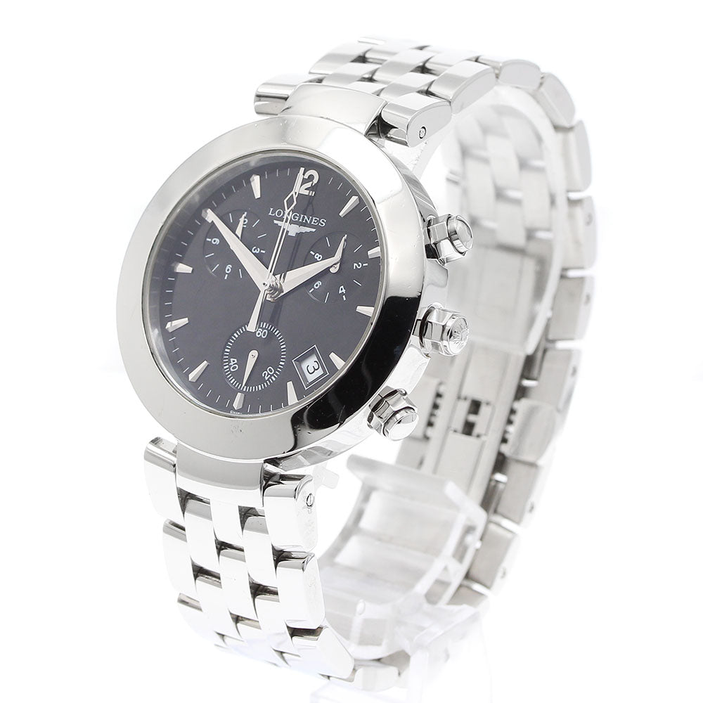 LONGINES Dolce Vita L5.677.4 Chronograph Date black Dial Quartz Men's_905100