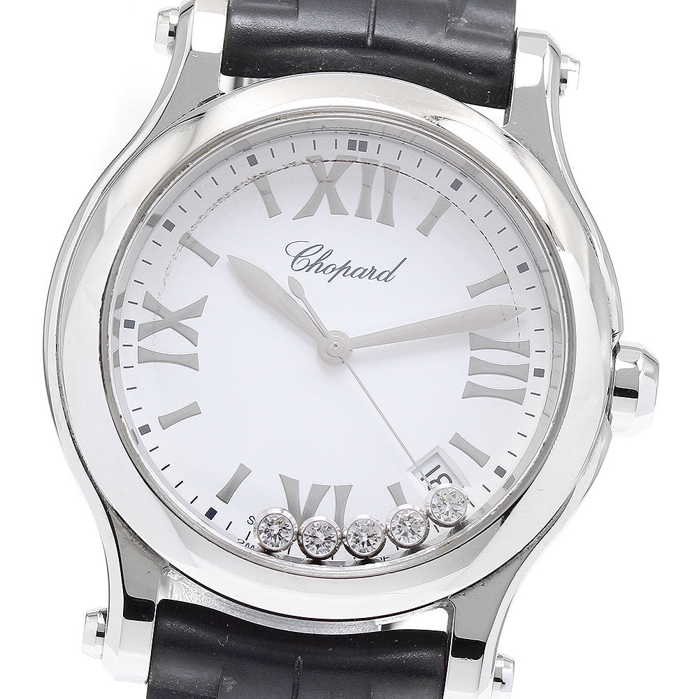 Chopard Happy sports 8582 5P diamond white Dial Quartz Ladies Watch_905107