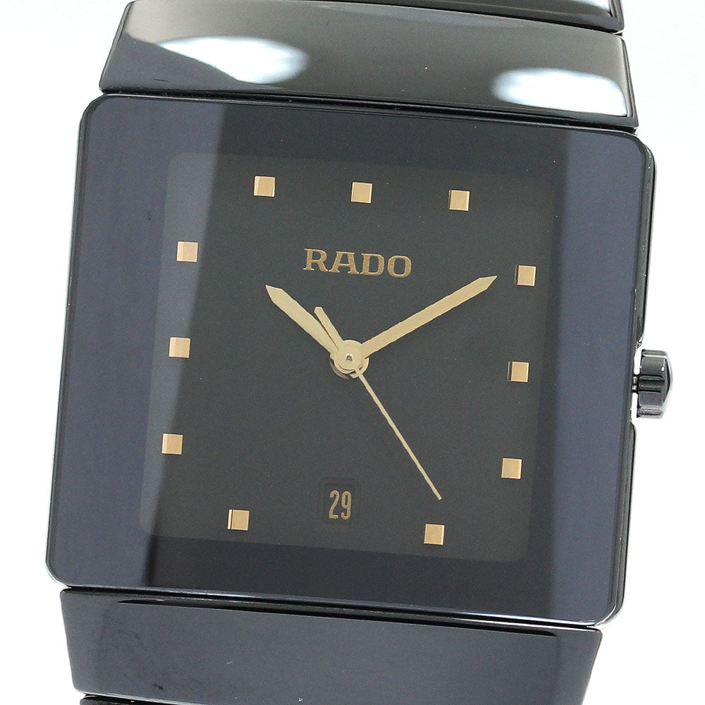 RADO Diaster Jubilee 152.0336.3 Date black Dial Quartz Boy's Watch_905122