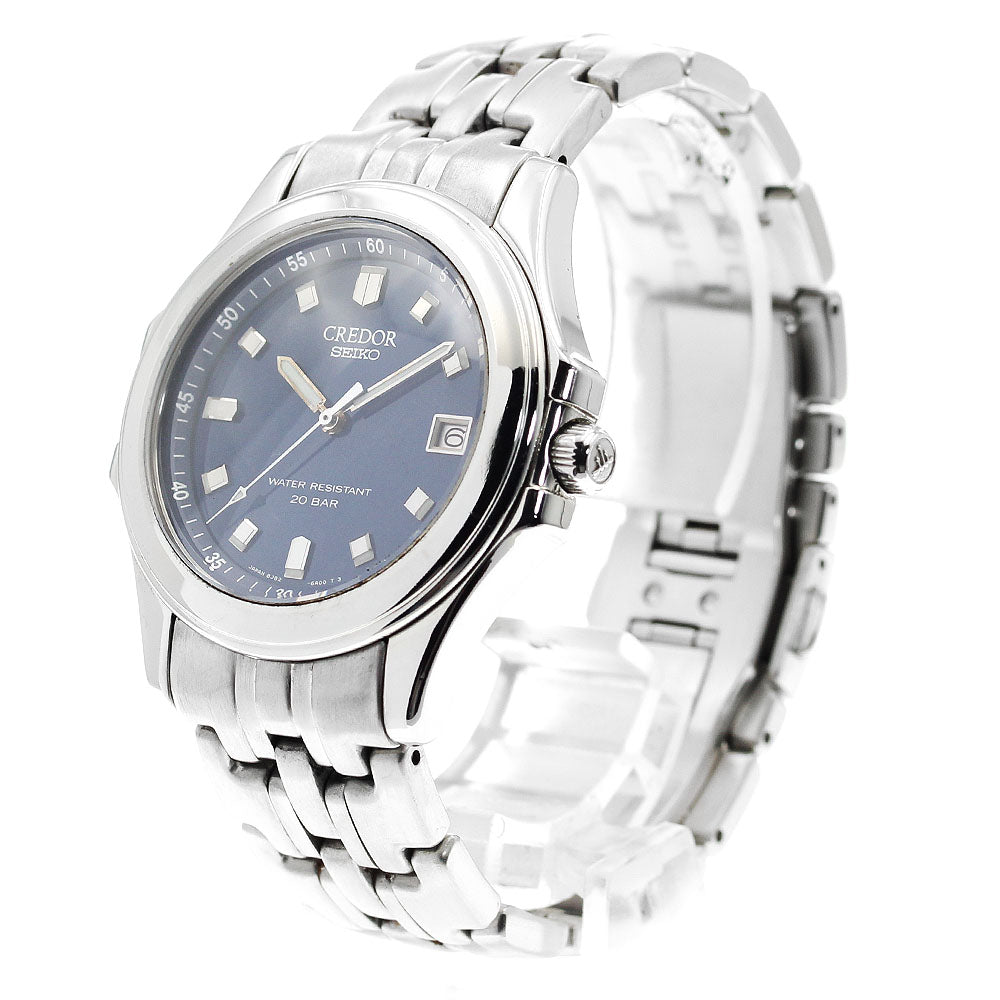 SEIKO CREDOR Pacificique GCAX997/8J82-6A00 Navy Dial Quartz Men's Watch_905125