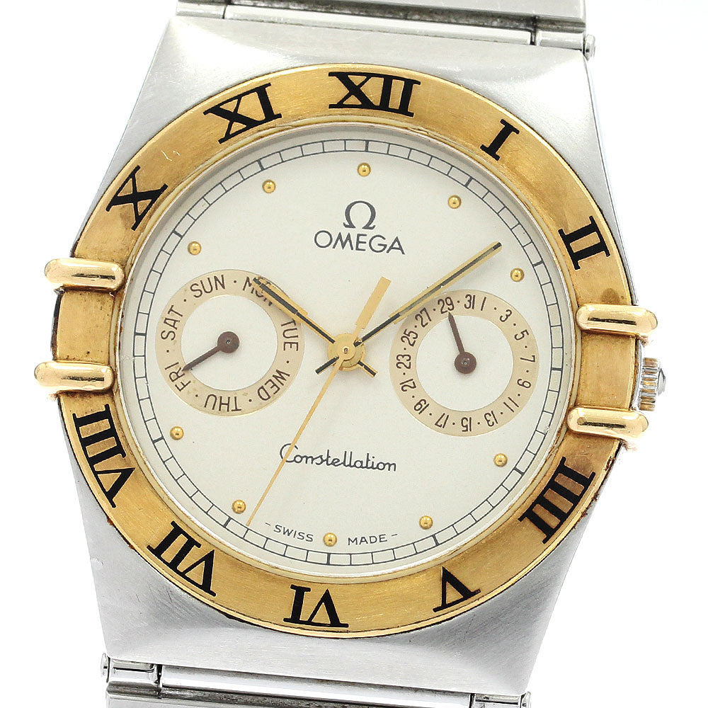 OMEGA Constellation Day date Beige / gold Dial Quartz Men's Watch_905134