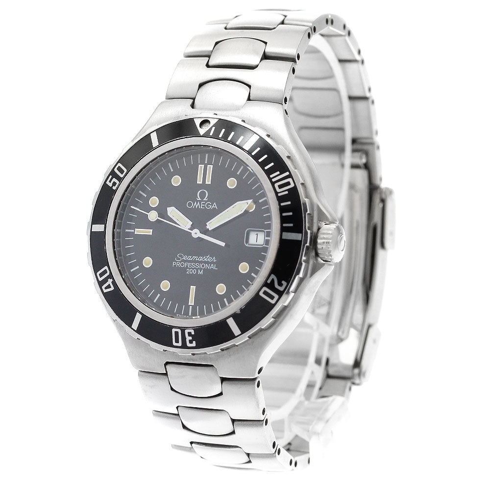 OMEGA Seamaster200 Date black Dial Quartz Men's Watch_905137