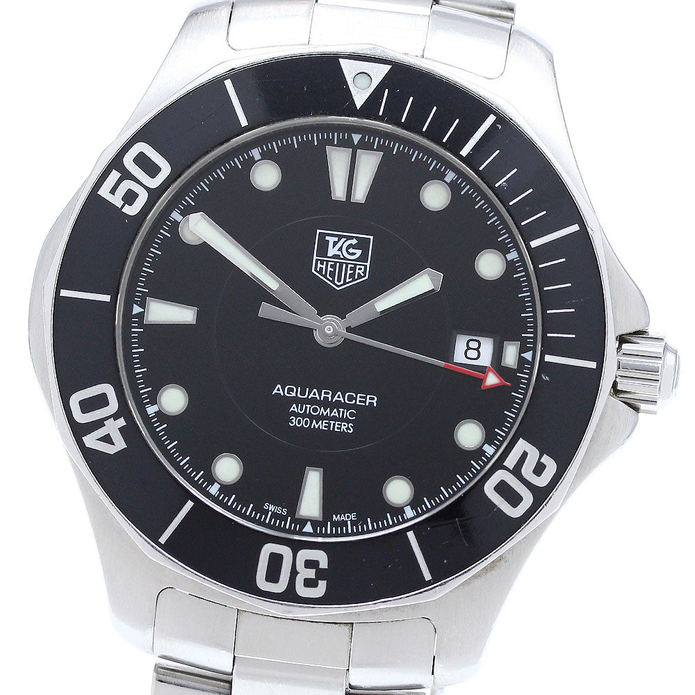 TAG HEUER Aqua racer WAB2010 Date black Dial Automatic Men's Watch_905163