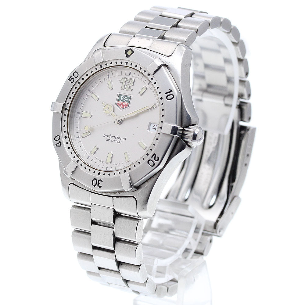 TAG HEUER Professional 200 WK1112 Date Silver Dial Quartz Men's Watch_905166