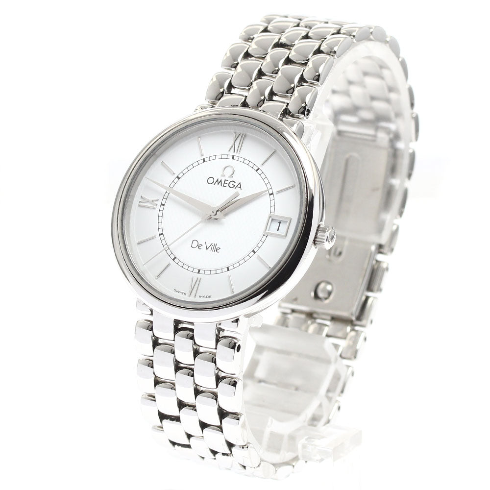 OMEGA De Ville Prestige 7514.21 Date white Dial Quartz Men's Watch_905177