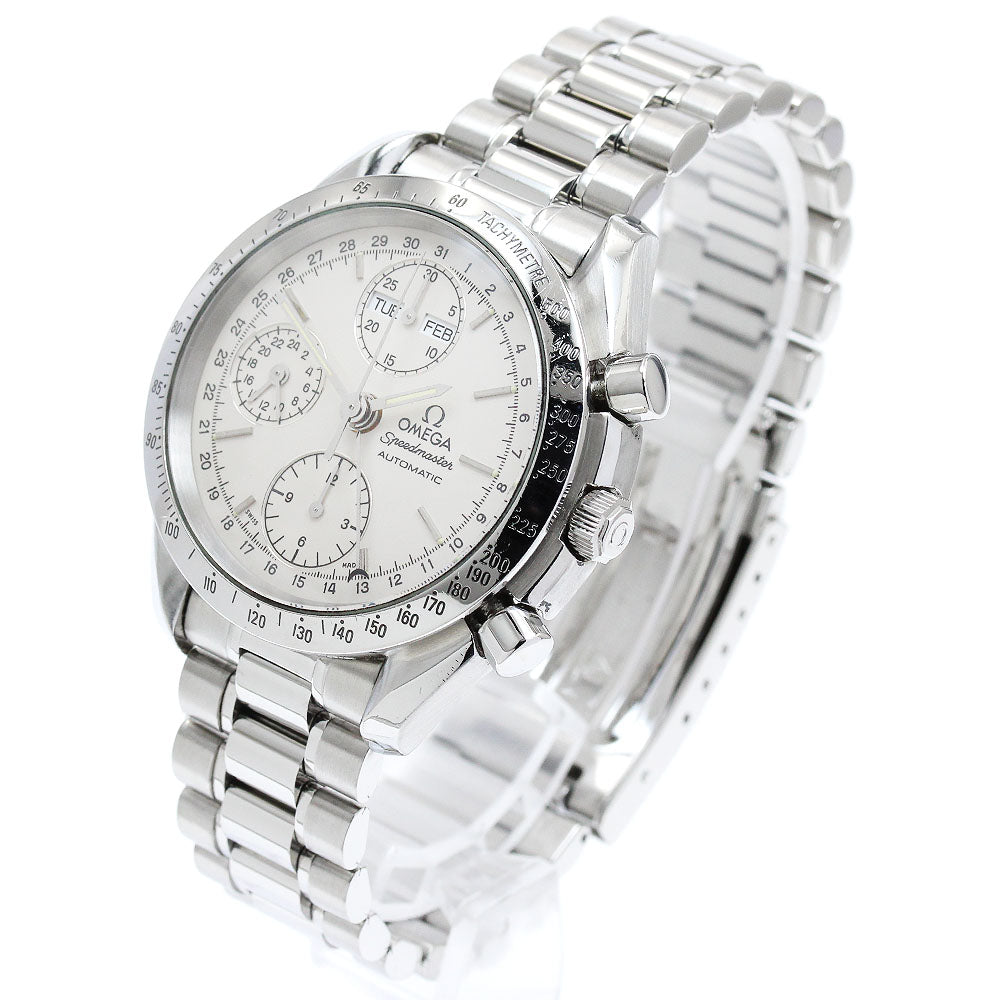 OMEGA Speedmaster 3521.30 Triple calendar Silver Dial Auto Men's Watch_905214