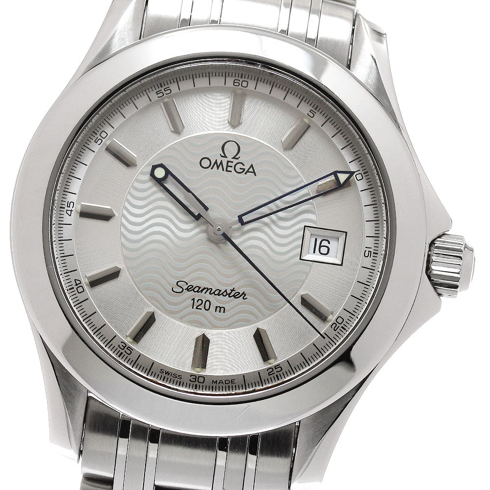 OMEGA Seamaster120 2511.31 Date Silver Dial Quartz Men's Watch_905225