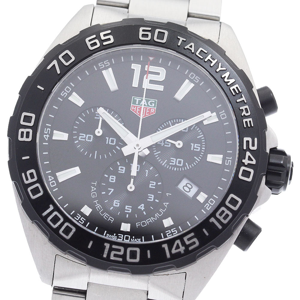 TAG HEUER Formula 1 CAZ1010 Chronograph black Dial Quartz Men's Watch_905262