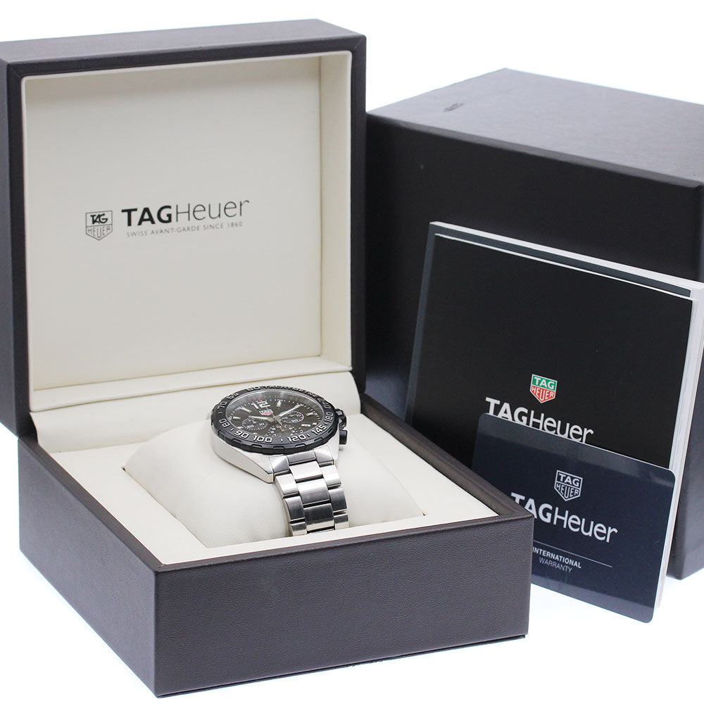 TAG HEUER Formula 1 CAZ1010 Chronograph black Dial Quartz Men's Watch_905262