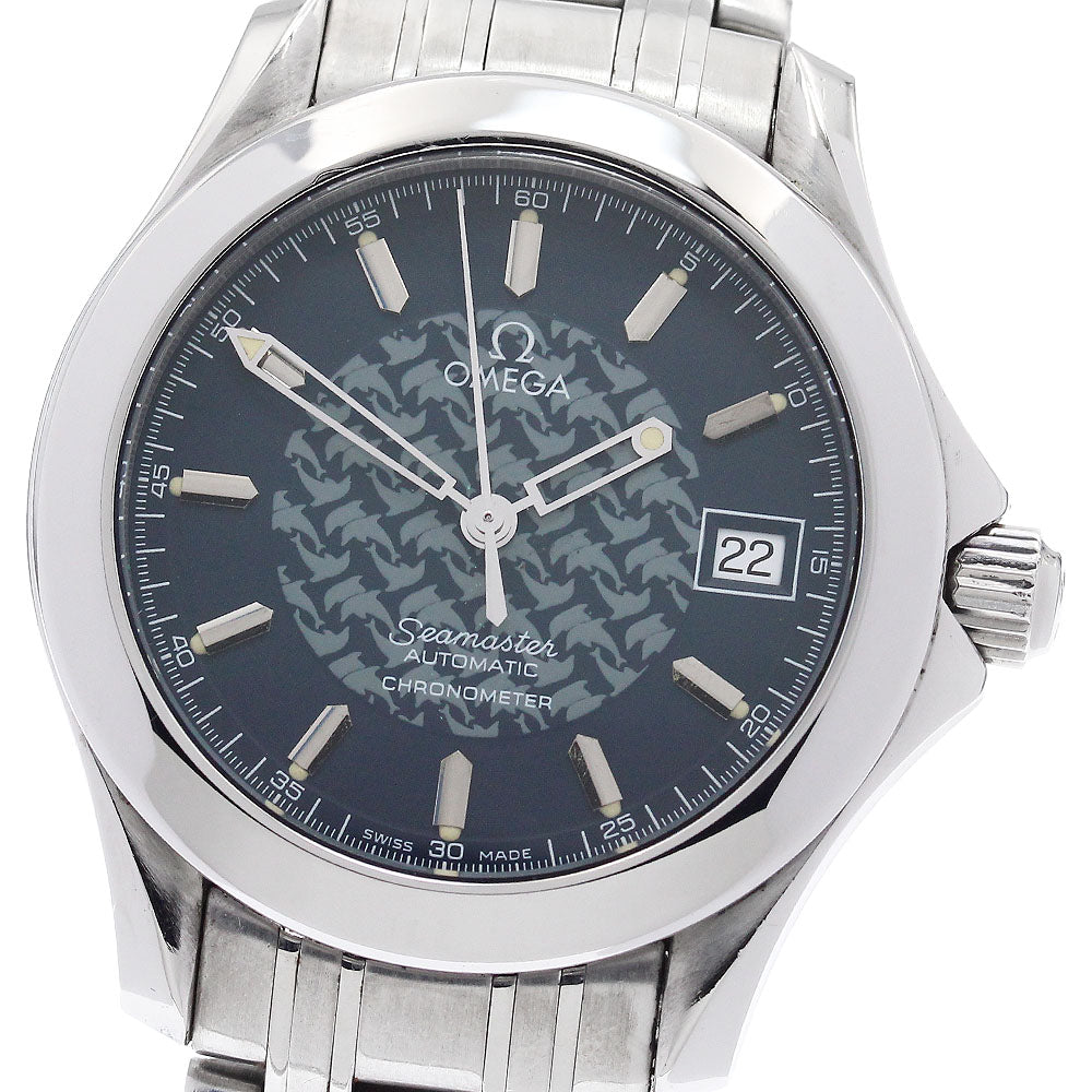 OMEGA Seamaster120 Jack Mayol 2500.80 Date blue Dial Automatic Men's_905282