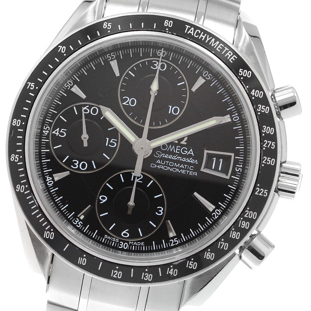 OMEGA Speedmaster 3210.50 Date Chronograph black Dial Automatic Men's_905314
