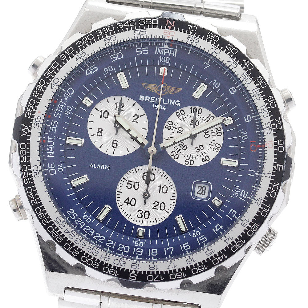 BREITLING Jupiter pilot A59028 Chronograph Navy Dial Quartz Men's Watch_905337