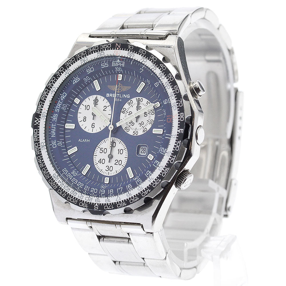 BREITLING Jupiter pilot A59028 Chronograph Navy Dial Quartz Men's Watch_905337