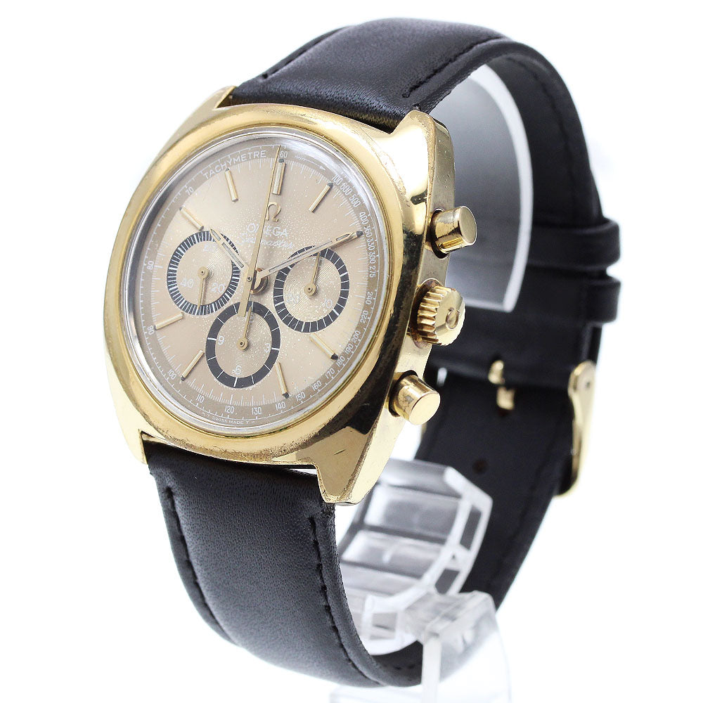 OMEGA Seamaster 145.029 Chronograph Cal.861 gold Dial Hand Winding Men's_905339