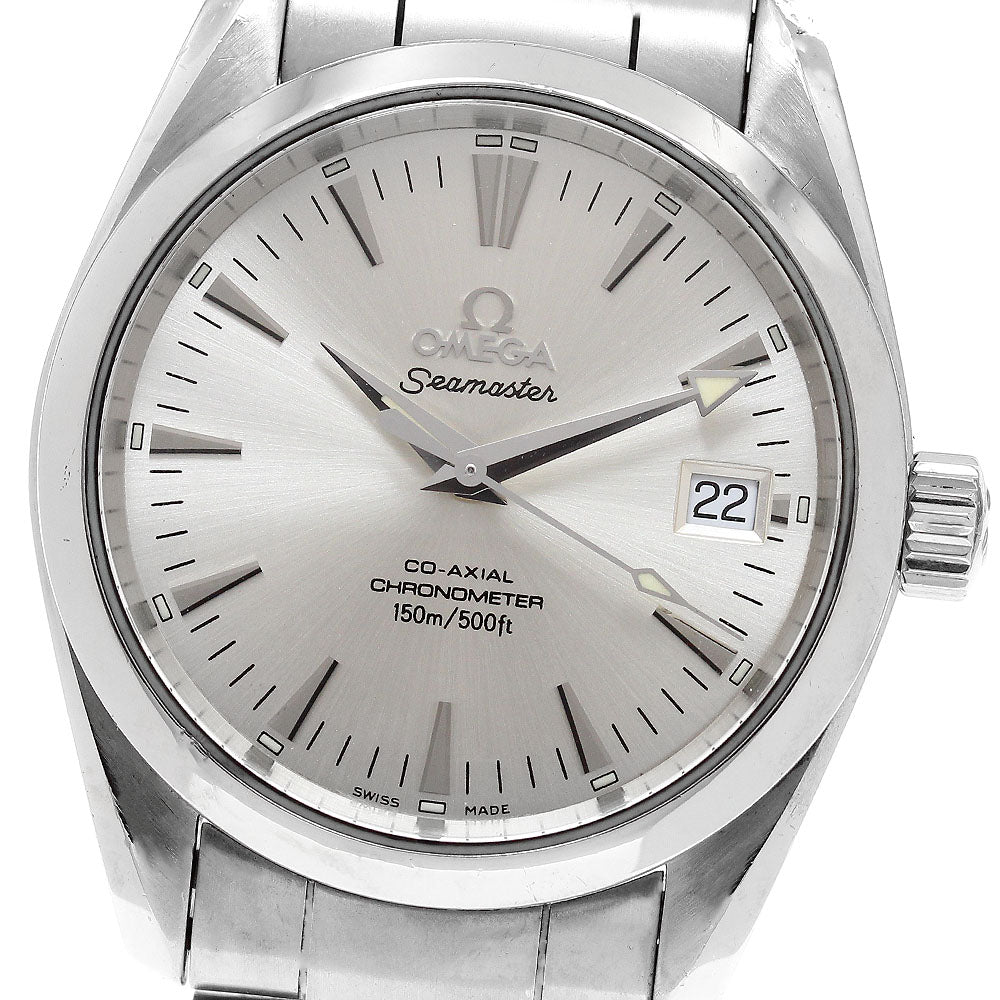 OMEGA Seamaster Aqua Terra 2504.30 Date Silver Dial Automatic Boy's Watch_905352