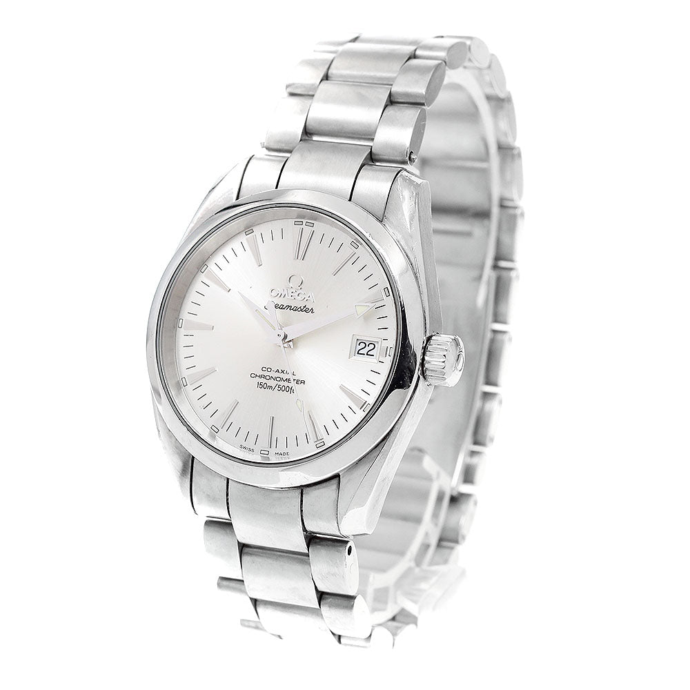 OMEGA Seamaster Aqua Terra 2504.30 Date Silver Dial Automatic Boy's Watch_905352