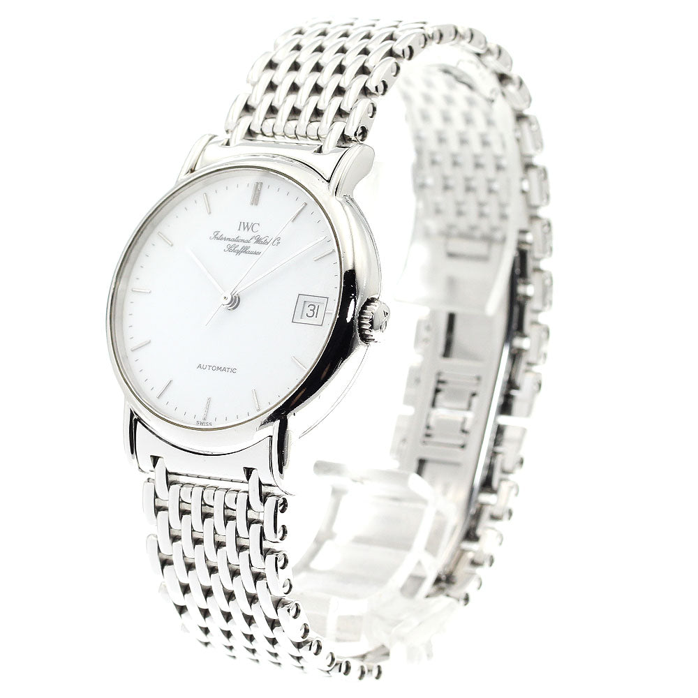 IWC SCHAFFHAUSEN Portofino IW351318 Date white Dial Men's Watch_905354