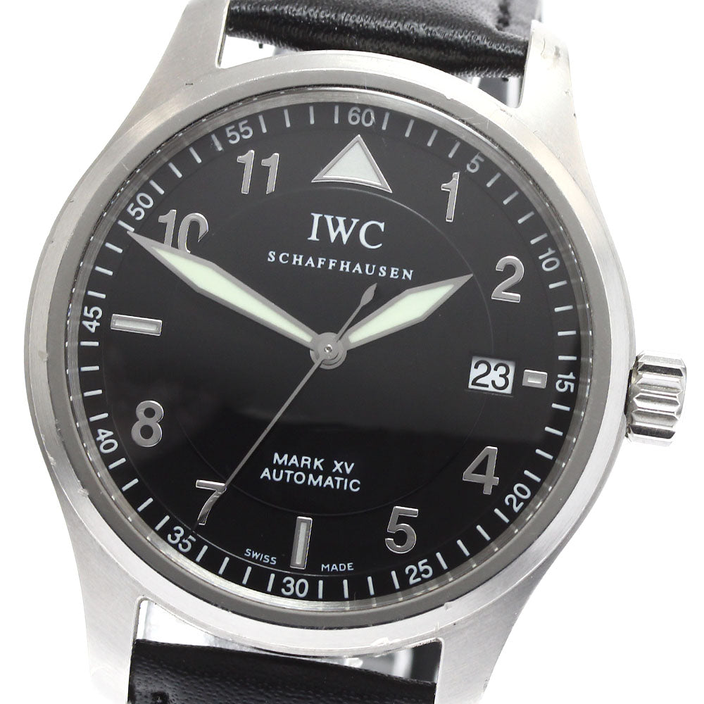 IWC SCHAFFHAUSEN Pilot watch Mark XV IW325301 Date Automatic Men's Watch_905380