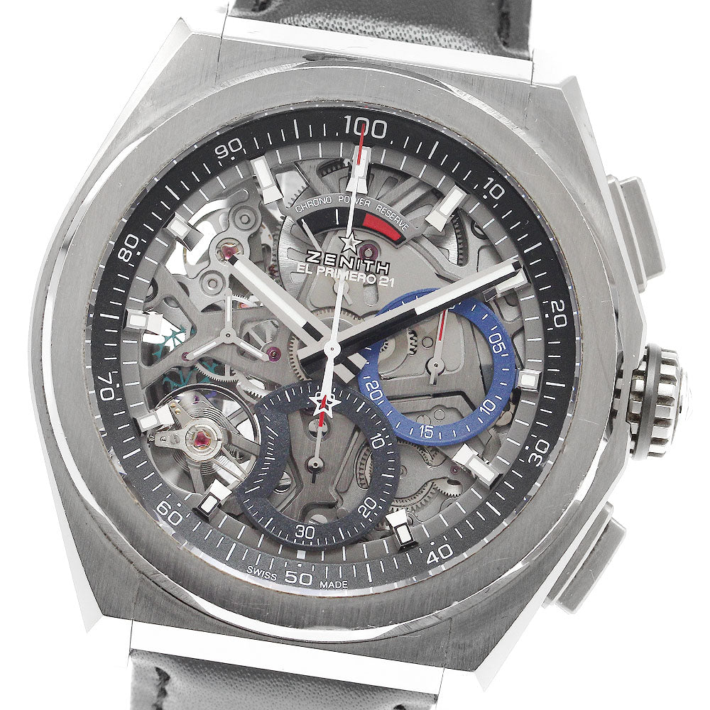 ZENITH Defy El Primero 95.9000.9004/78.R582 skeleton Dial Automatic Men's_905404
