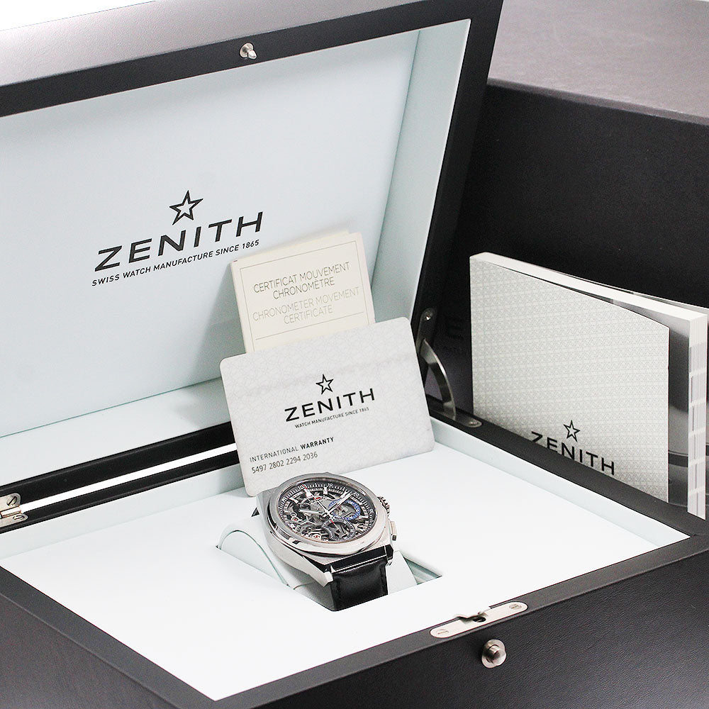 ZENITH Defy El Primero 95.9000.9004/78.R582 skeleton Dial Automatic Men's_905404