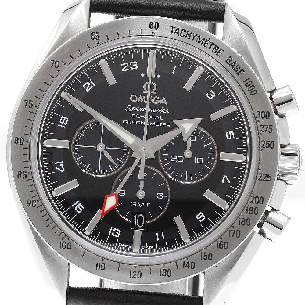 OMEGA Speedmaster Broad Arrow 3881.50.37 GMT Automatic Men's Watch_905409