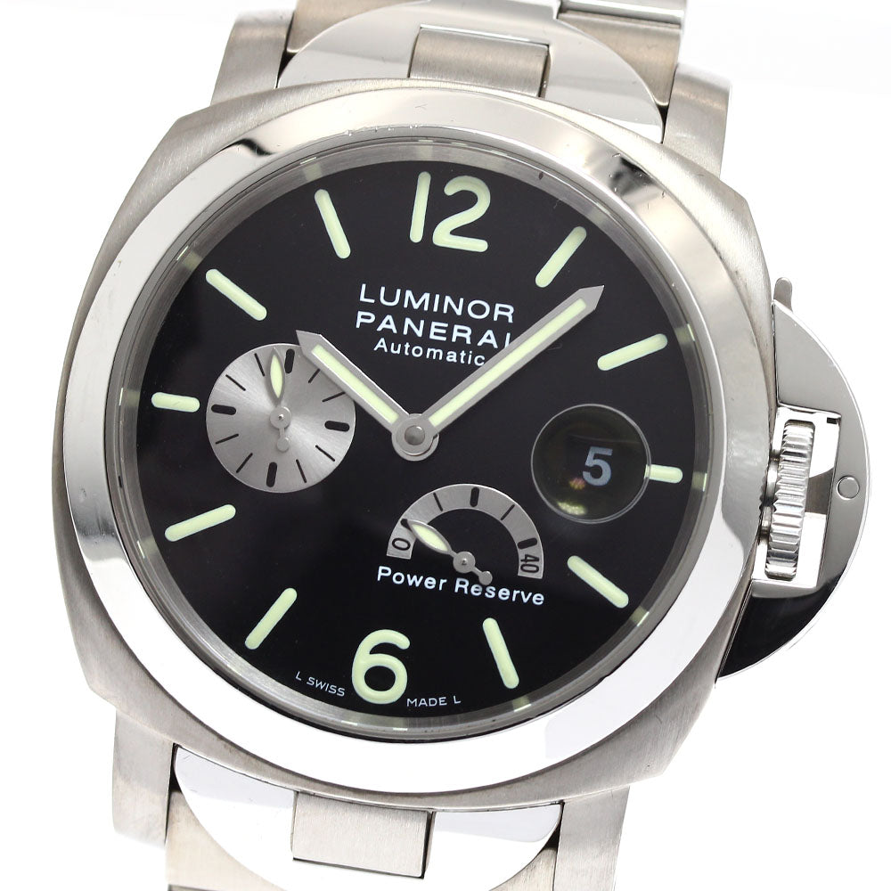 PANERAI Luminor PAM00171 Power reserve black Dial Automatic Men's Watch_905430