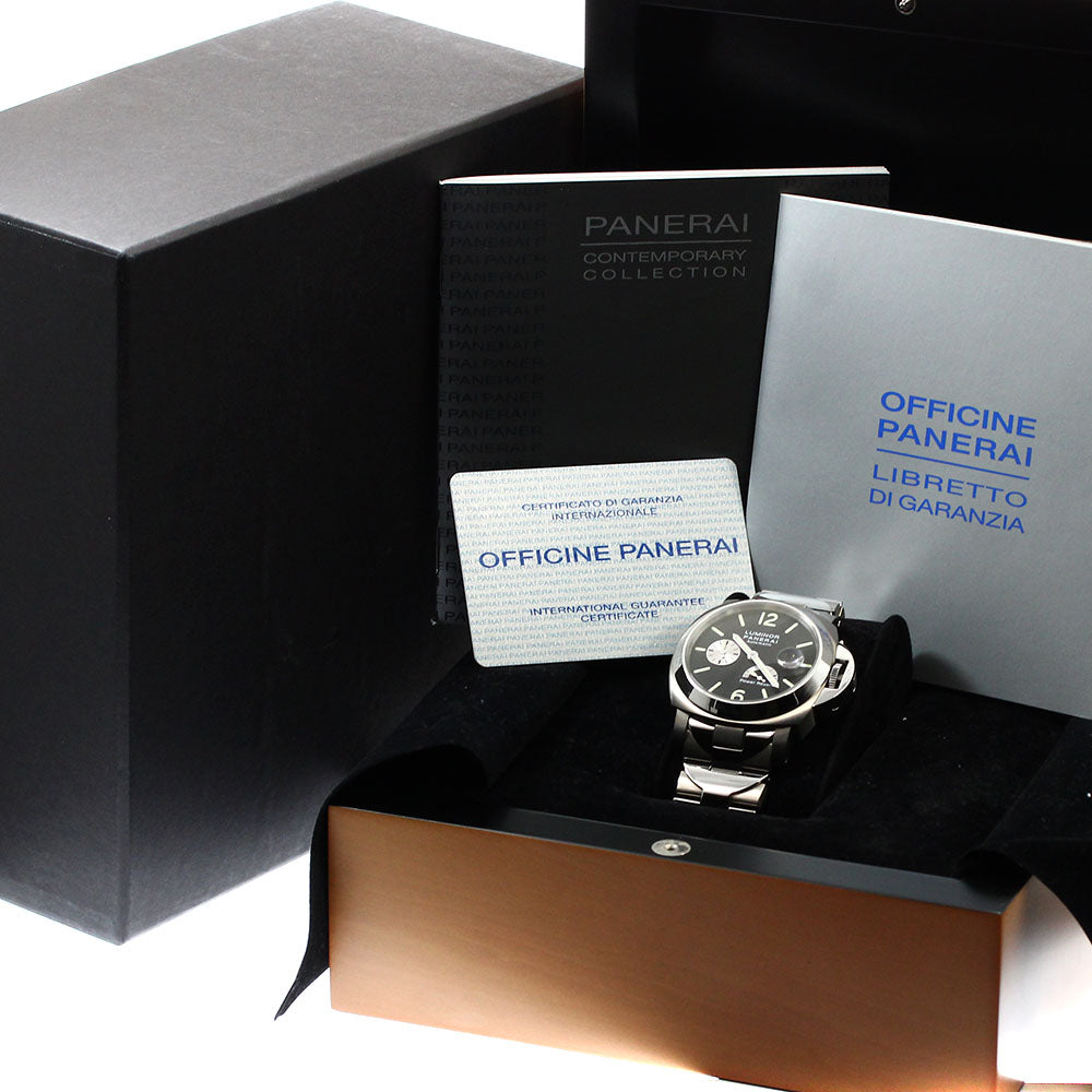 PANERAI Luminor PAM00171 Power reserve black Dial Automatic Men's Watch_905430