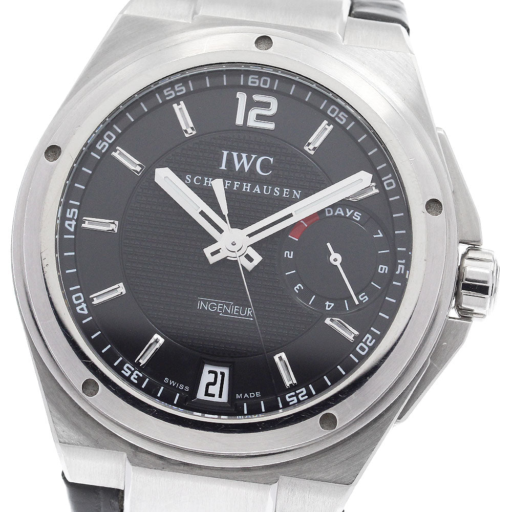 IWC SCHAFFHAUSEN Big ingenieur IW500501 7 Days black Dial Automatic Men's Watch_905440