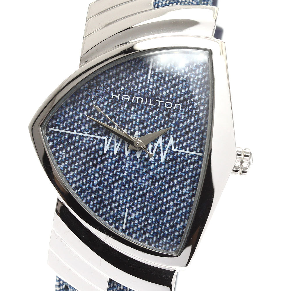 HAMILTON Ventura H244121/H24411941 denim blue Dial Quartz Men's Watch_905467