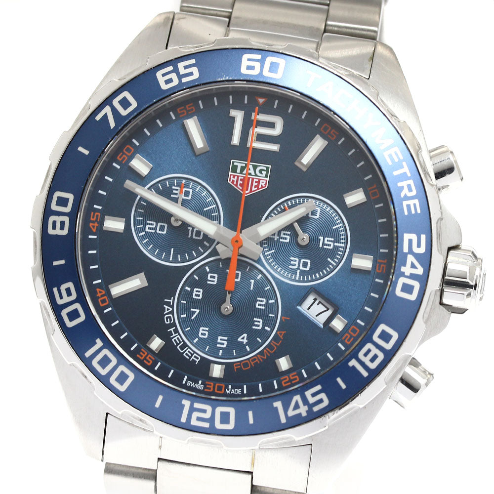 TAG HEUER Formula 1 CAZ1014 Chronograph blue Dial Quartz Men's Watch_905471